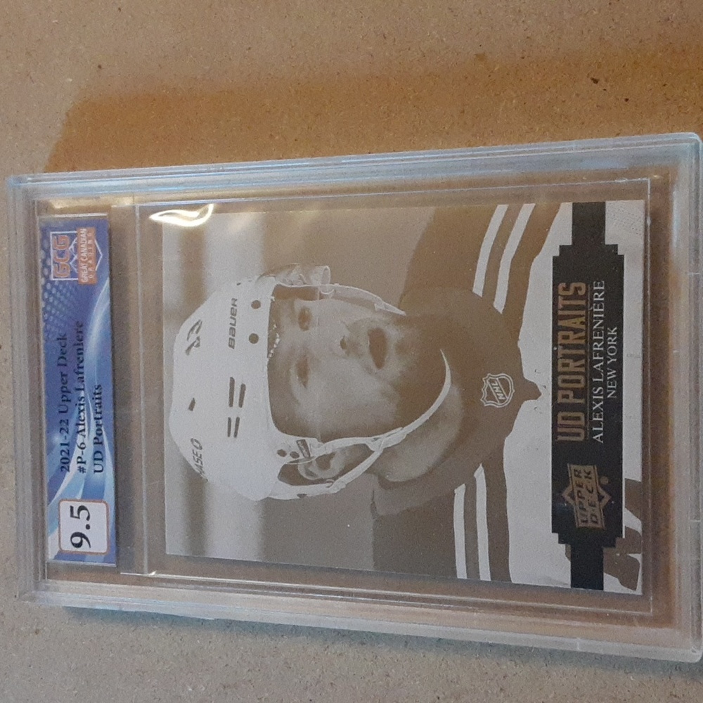 Alexis Lafreniere New York Rangers NHL Hockey Trading Cards & Sticker